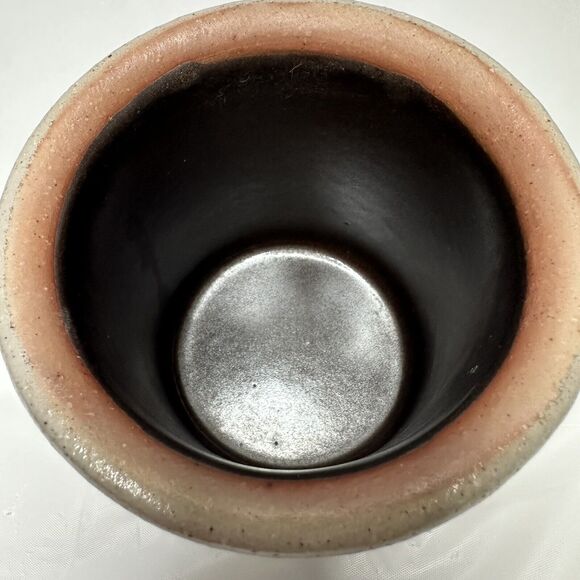 1992 Salmon Falls Blue Decorated Stoneware Blue Berries Basket CrockWare Pottery - Picture 12 of 13